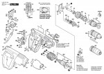 Bosch 0 603 376 766 PBH 200 FRE Rotary Hammer 230 V / GB Spare Parts PBH200FRE